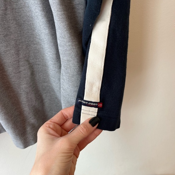 Point Zero Y2K 1/4 zip cotton blend sweater men’s medium - Picture 6 of 9